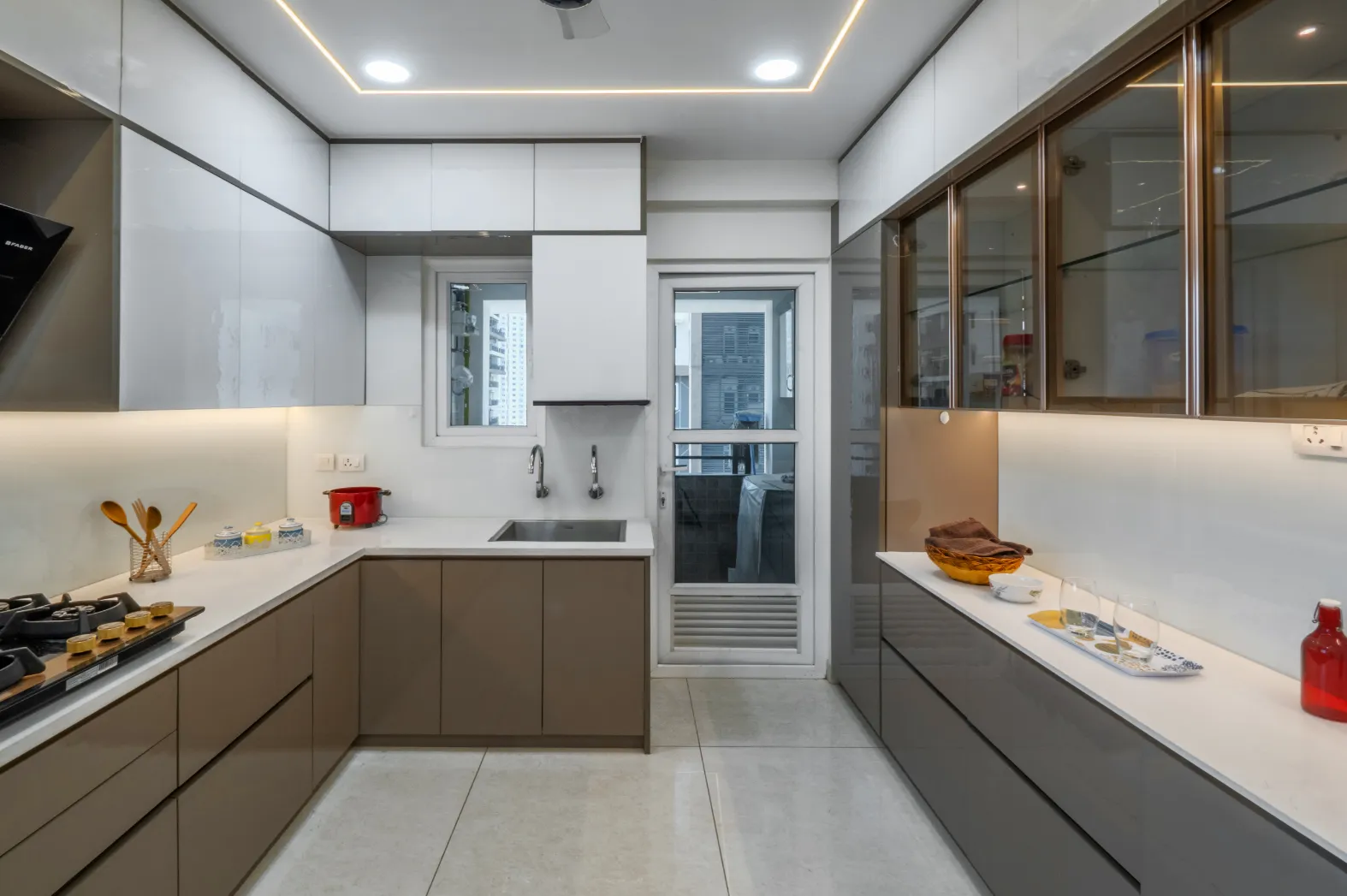 Modern Modular Kitchen Design in Nizamabad